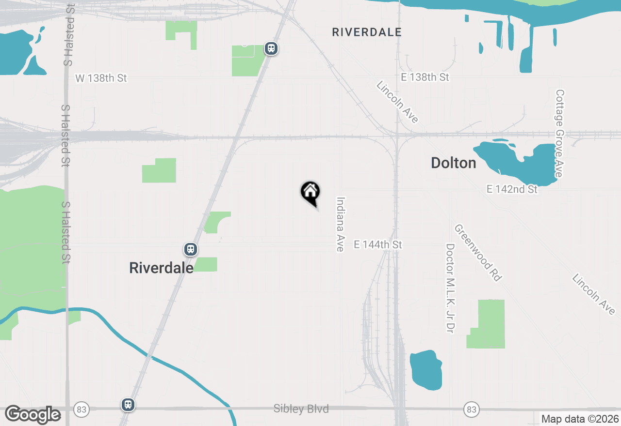 Map of 14234 S Michigan Avenue, Riverdale, IL 60827