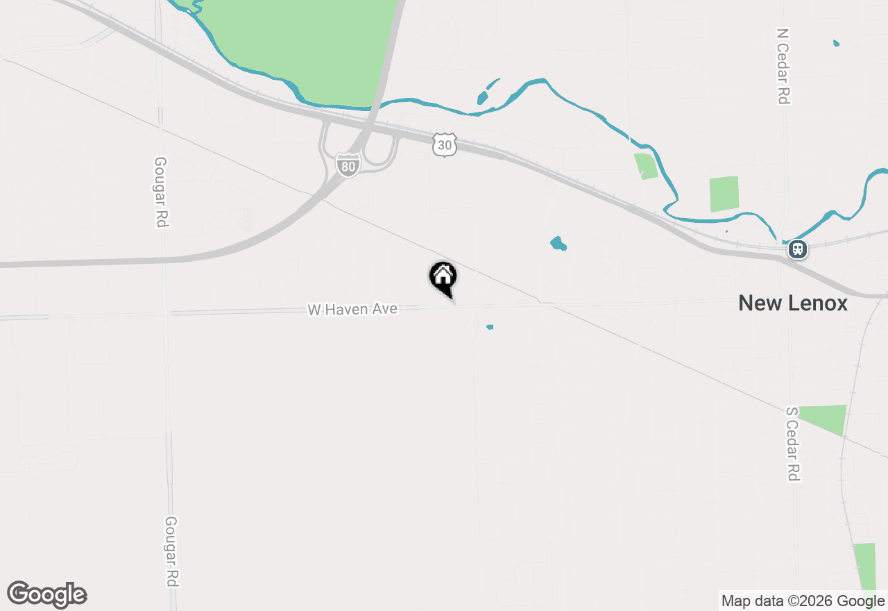 Map of 5 Crescent Place, Joliet, IL 60433