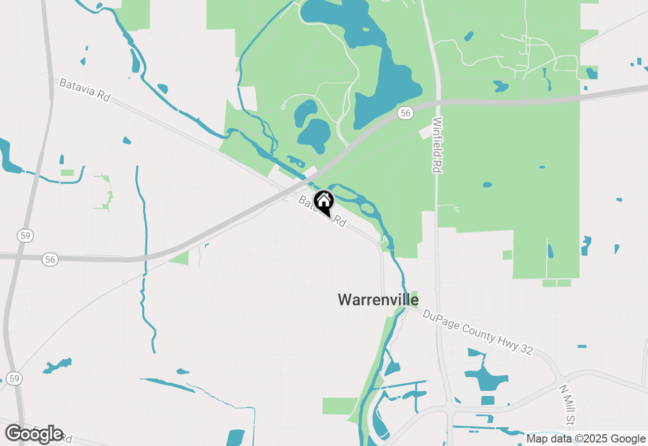 Map of 3S270 Gates Place, Warrenville, IL 60555