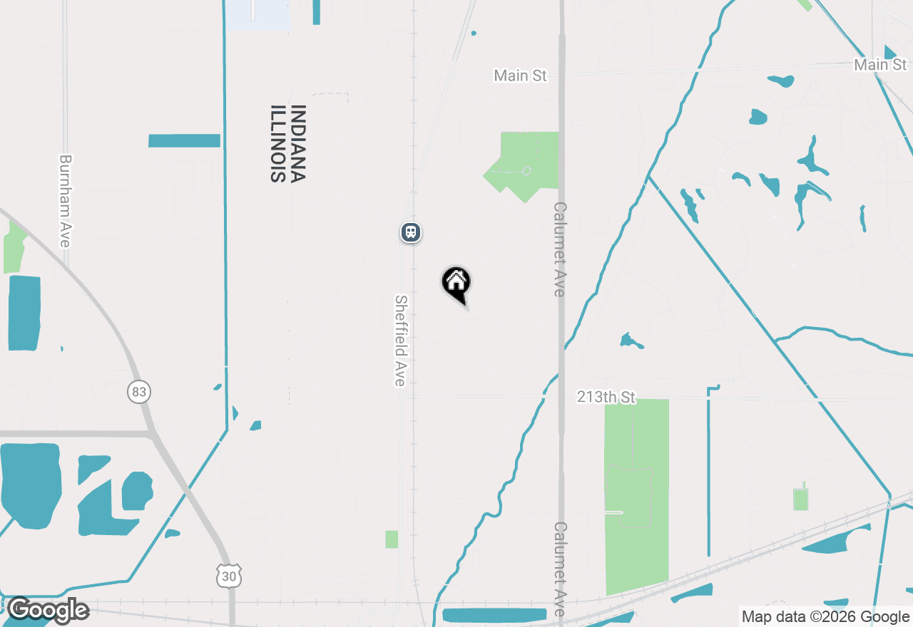 Map of 520 211th Street, Dyer, IN 46311