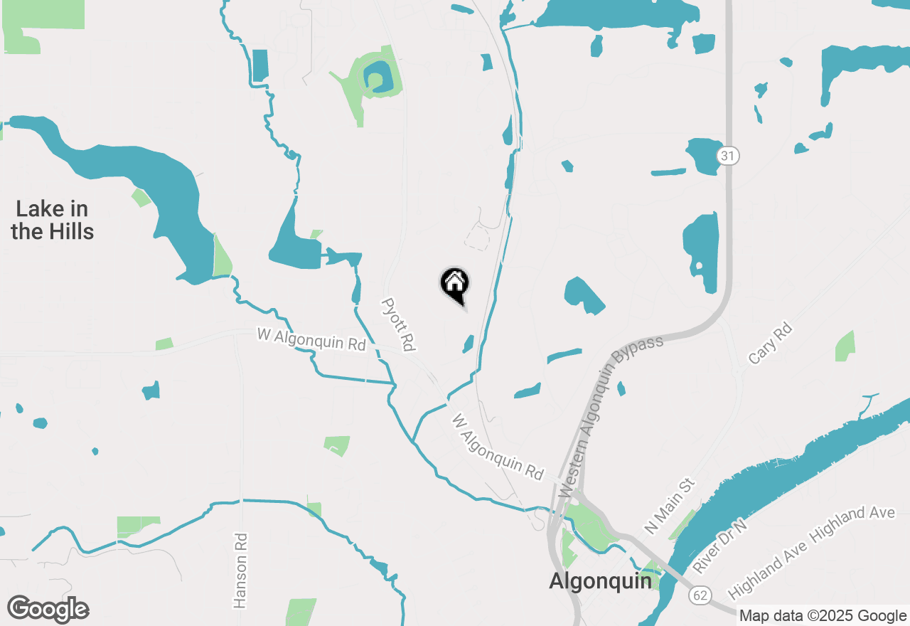 Map of 985 Viewpoint Drive #985, Lake In The Hills, IL 60156