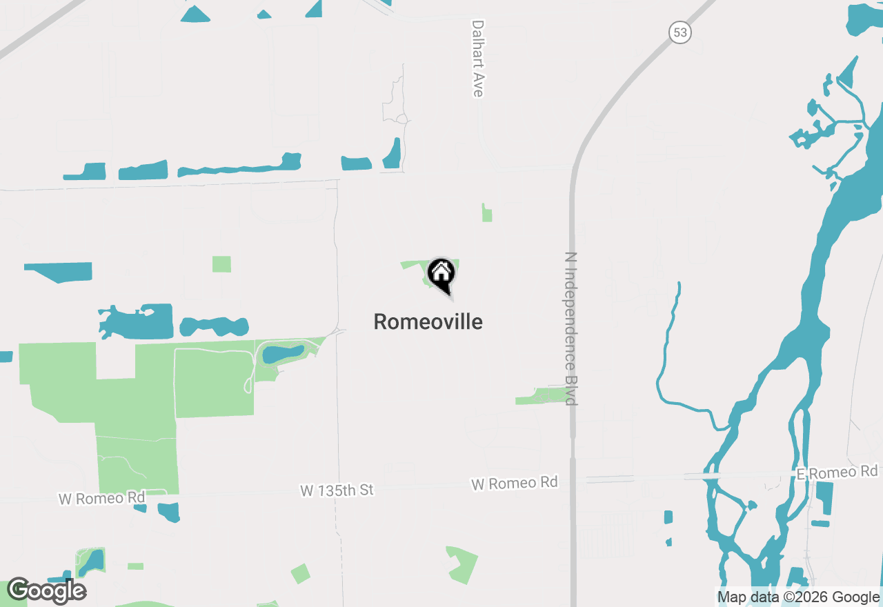 Map of 525 Glen Avenue, Romeoville, IL 60446