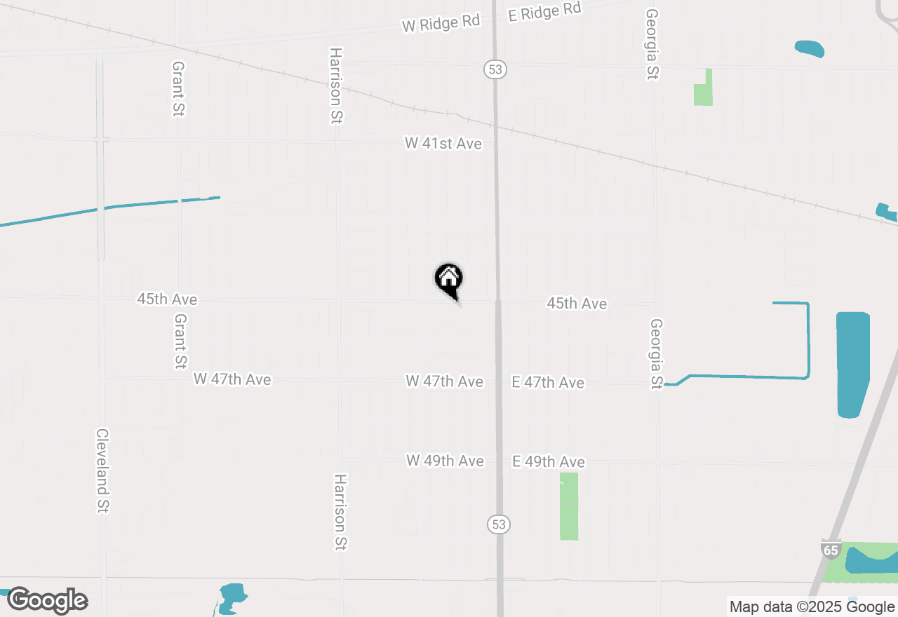 Map of 220 Morningside Avenue, Gary, IN 46408