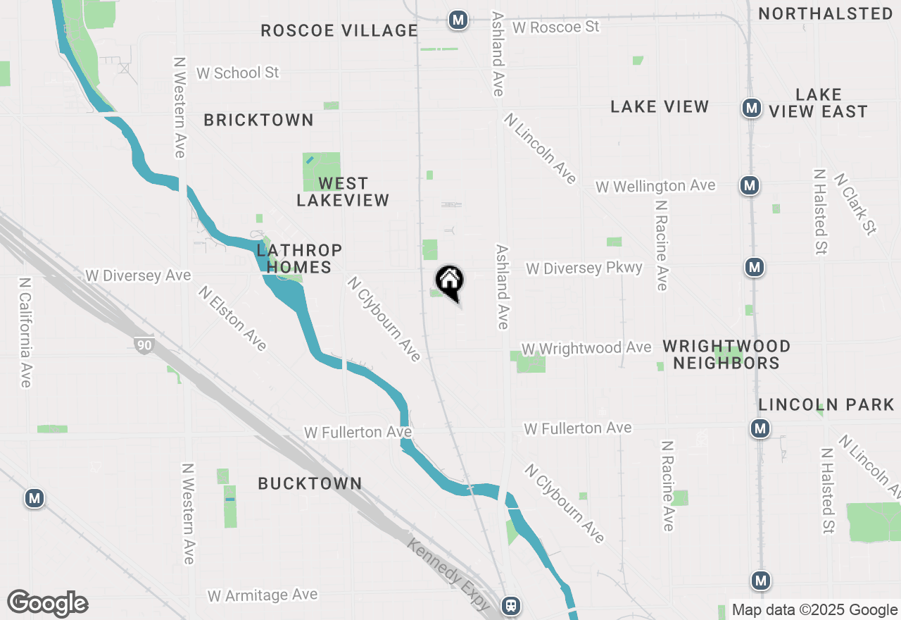 Map of 2701 N Hermitage Avenue, Chicago, IL 60614
