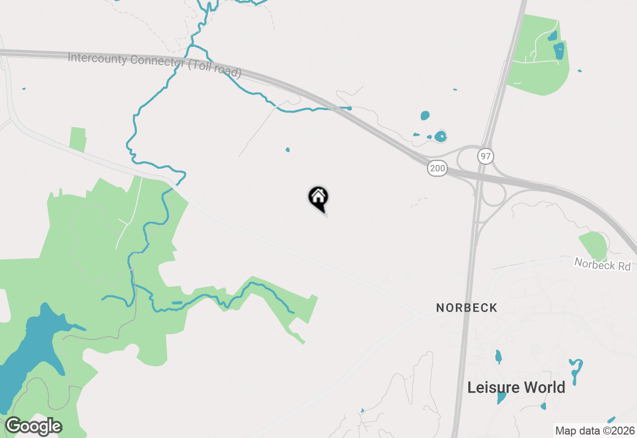 Map of 4500 Oak Hill Road, Rockville, MD 20853