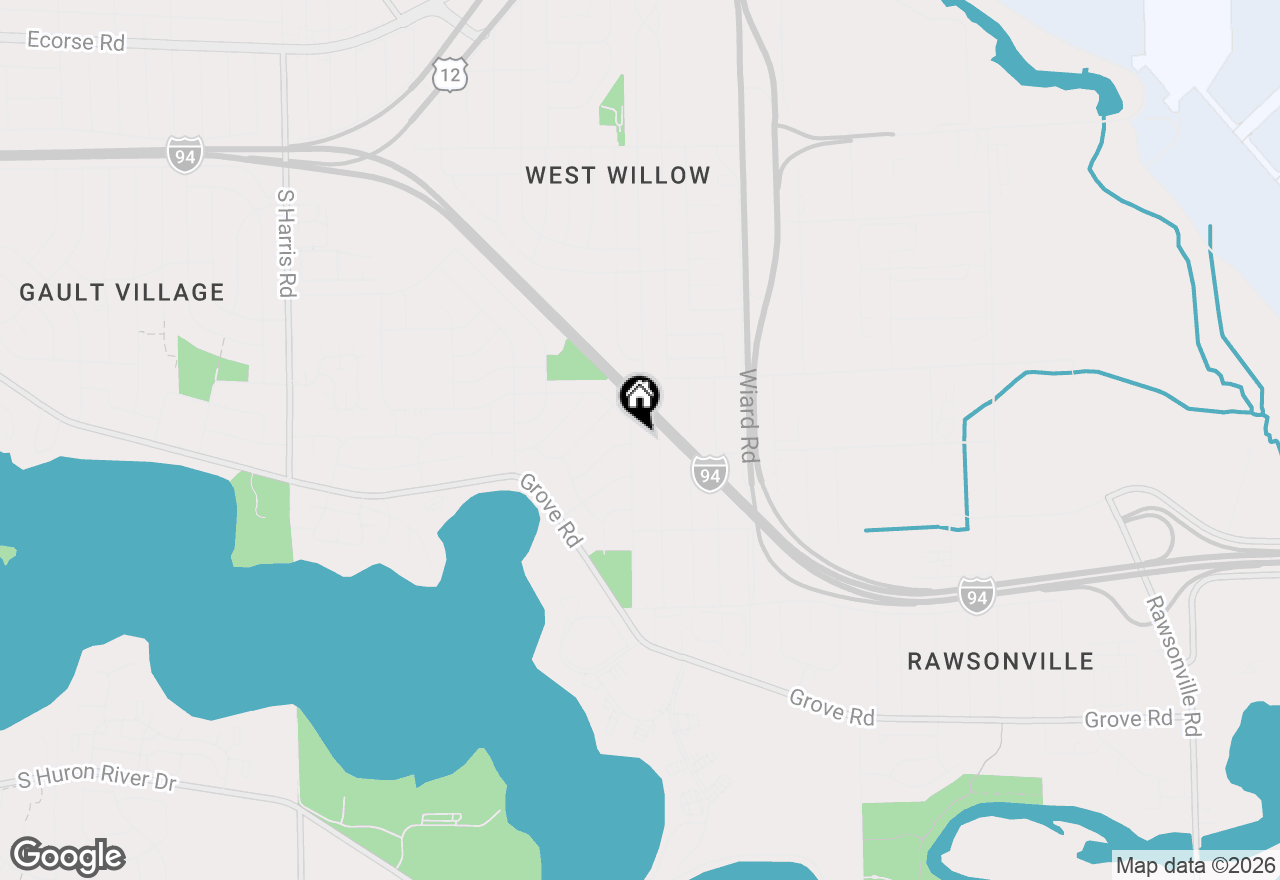 Map of 1649 Smith Street, Ypsilanti, MI 48198