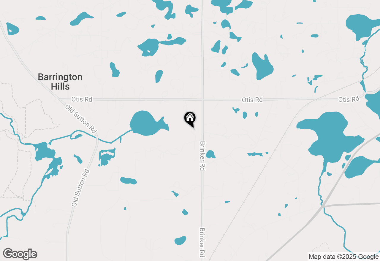 Map of 66 Brinker Road, Barrington Hills, IL 60010