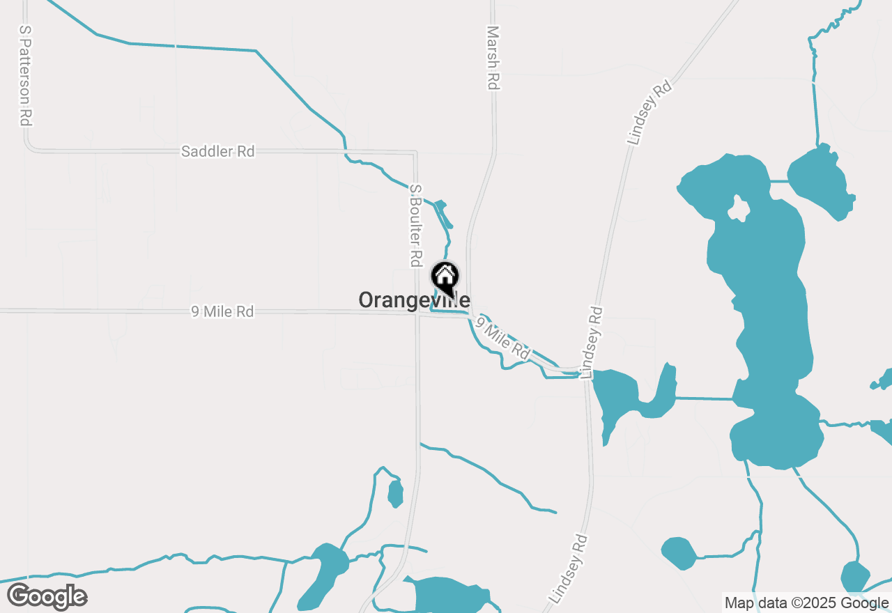 Map of 11645 Water Street, Shelbyville, MI 49344