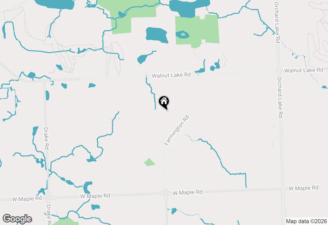 Map of 5037 Bantry Drive, West Bloomfield, MI 48322