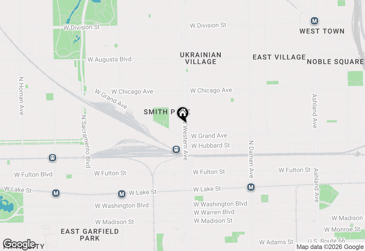 Map of 2401 W Ohio Street #34, Chicago, IL 60612