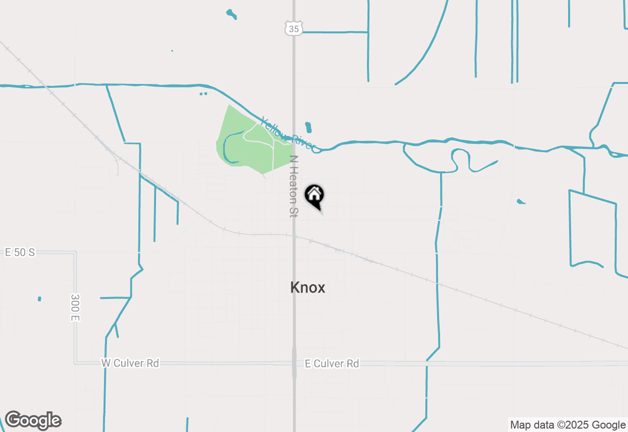 Map of 303 E Lake Street, Knox, IN 46534