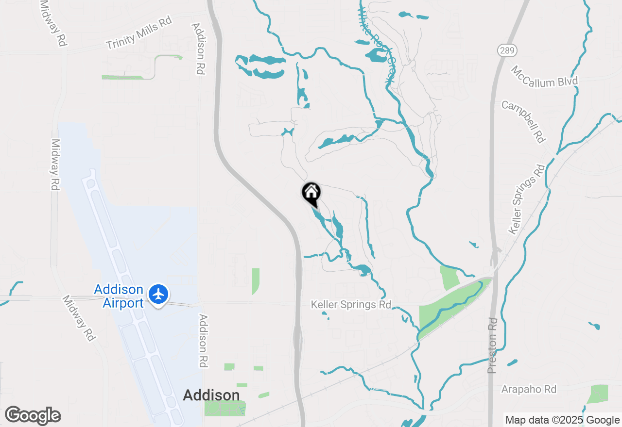 Map of 5136 Westgrove Drive #5136, Dallas, TX 75248