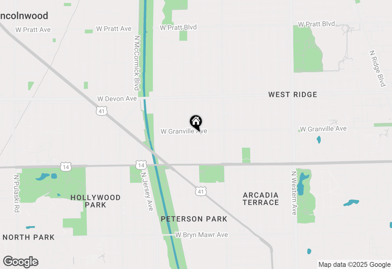 Map of 6146 N Richmond Street, Chicago, IL 60659