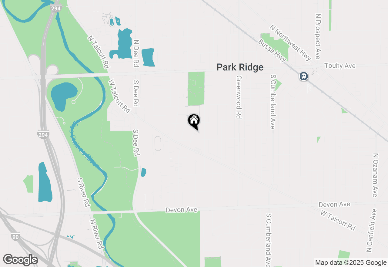 Map of 516 Engel Boulevard, Park Ridge, IL 60068