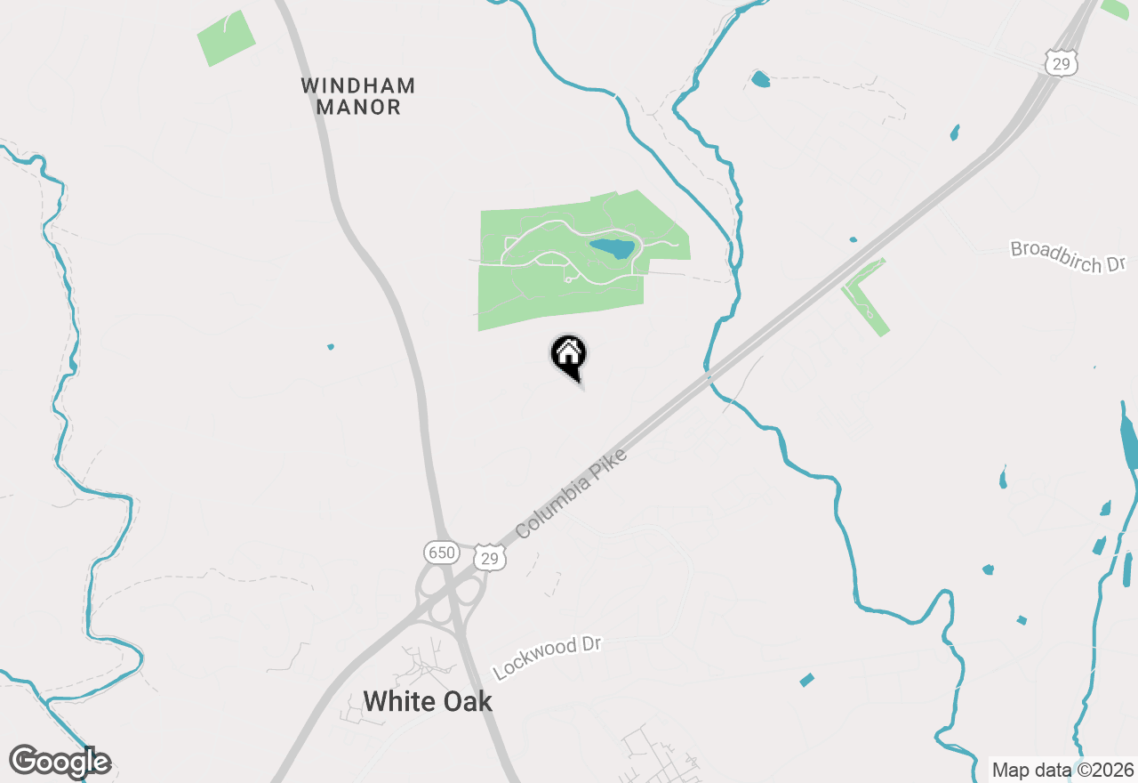 Map of 1216 Kathryn Road, Silver Spring, MD 20904