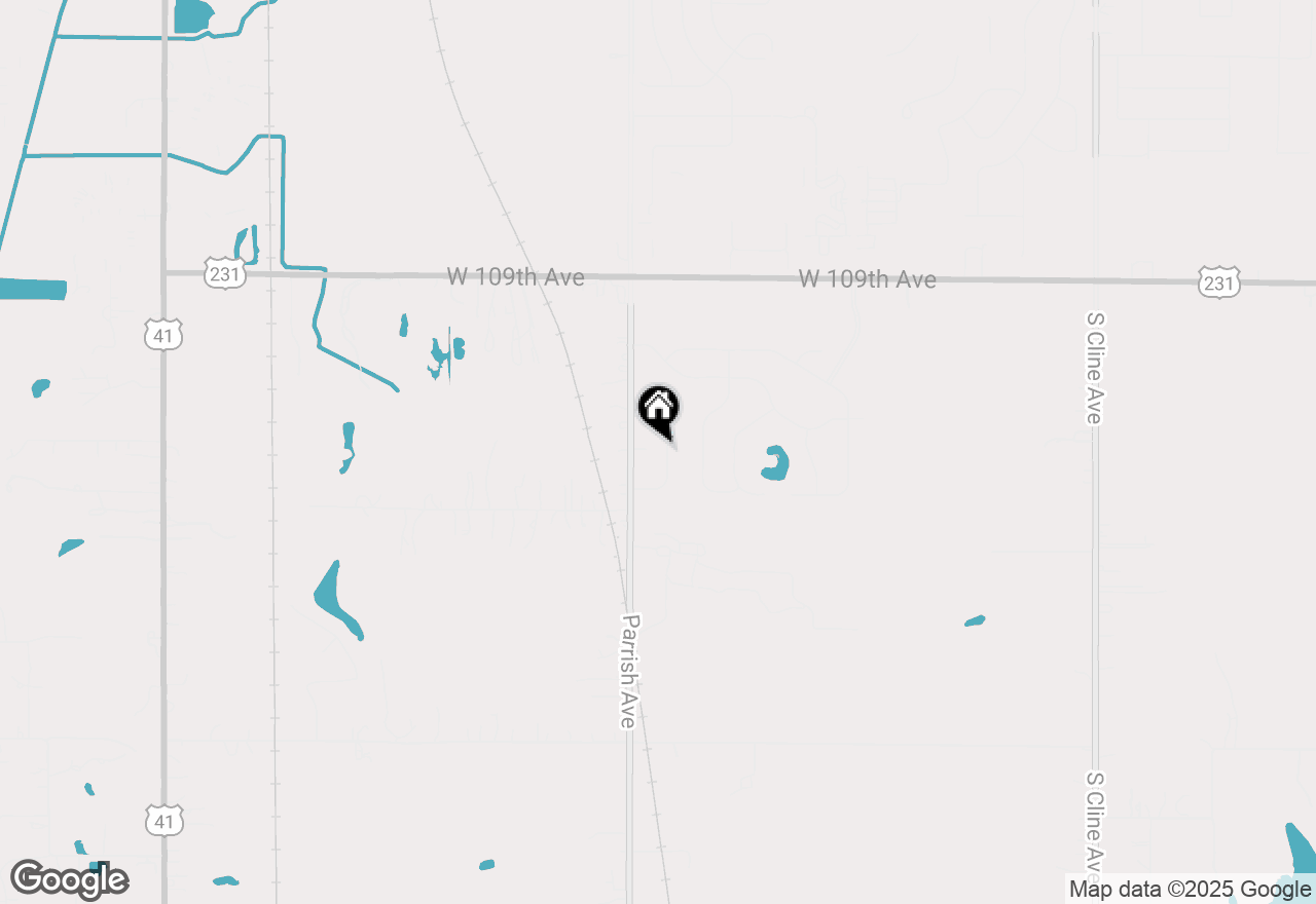 Map of 11263 Atherton Street, Cedar Lake, IN 46303