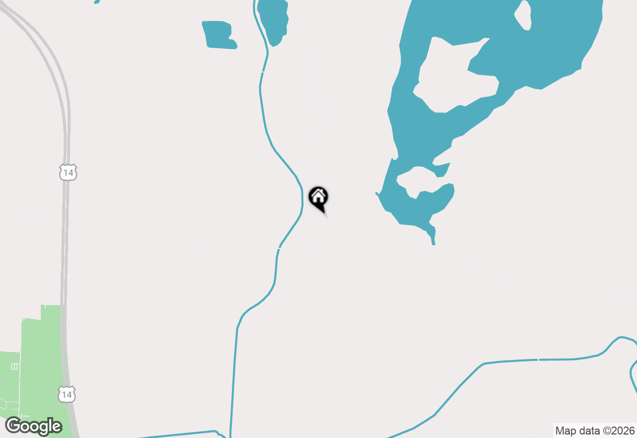 Map of 1686 Sand Hill Road, Oregon, WI 53575