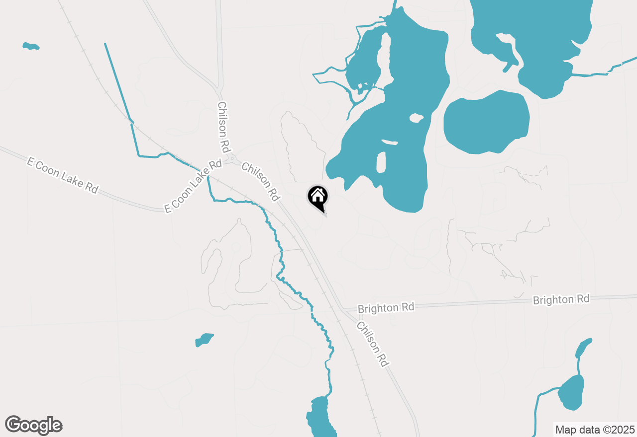 Map of 4435 Oak Pointe Drive, Brighton, MI 48116