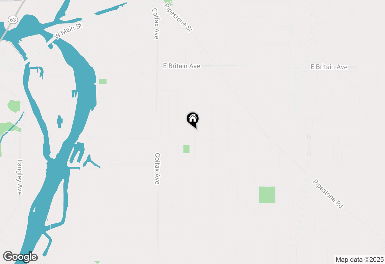 Map of 885 Broadway, Benton Harbor, MI 49022