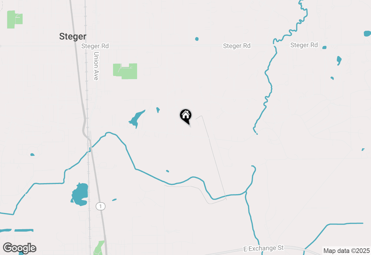 Map of 881 Berkshire Place, Crete, IL 60417