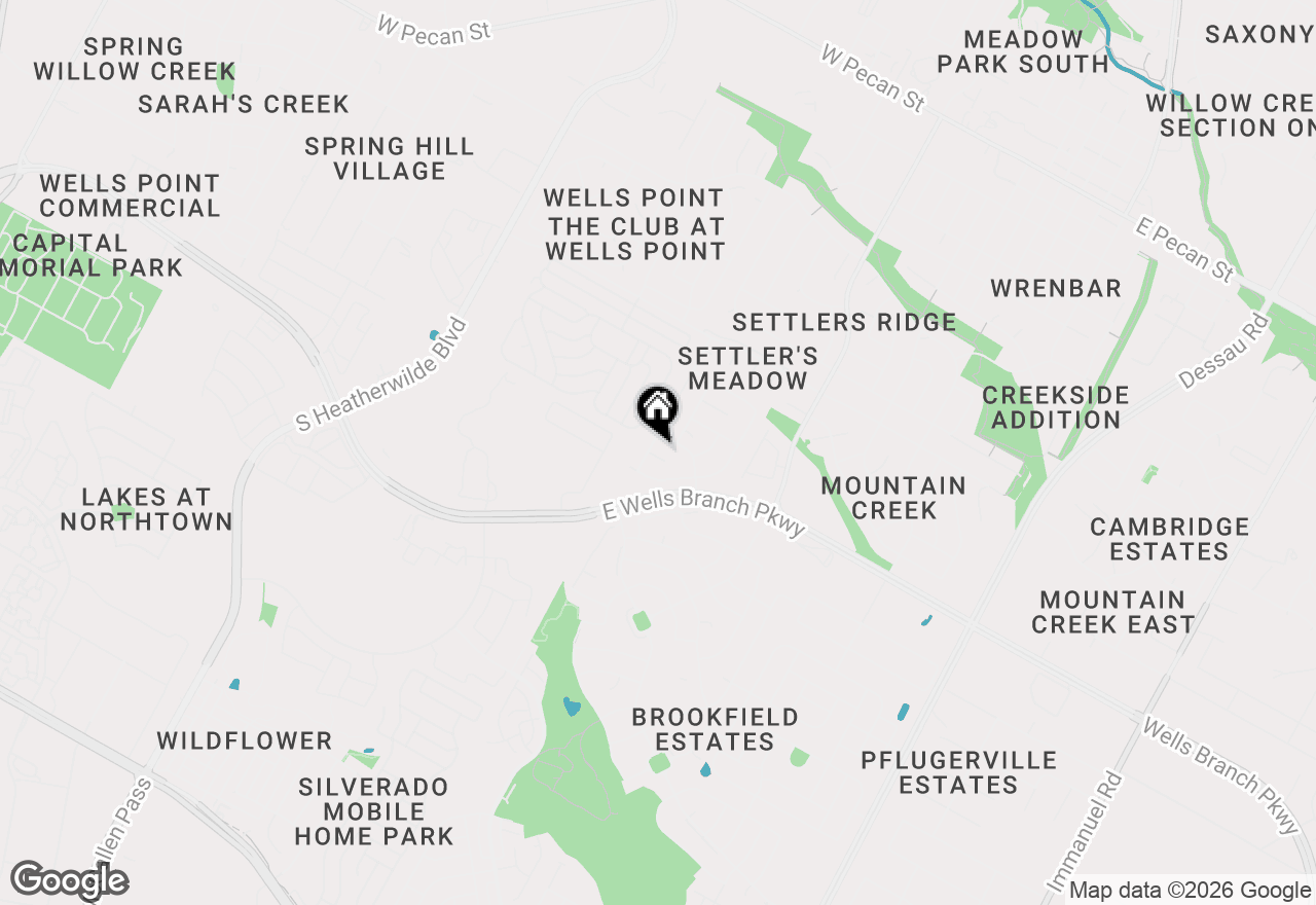Map of 804 Tapestry Cv, Pflugerville, TX 78660