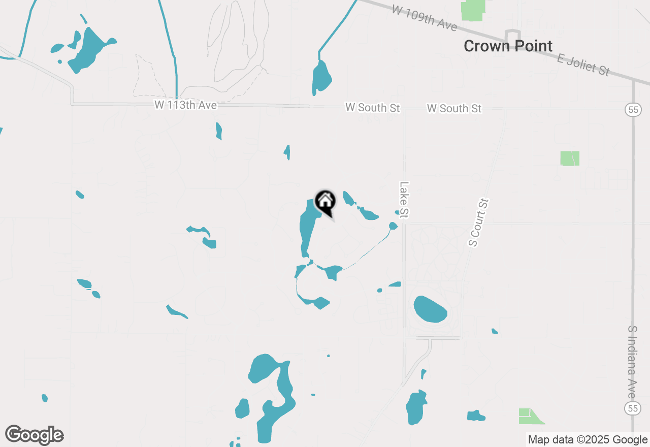 Map of 912 Mary Ellen Drive, Crown Point, IN 46307