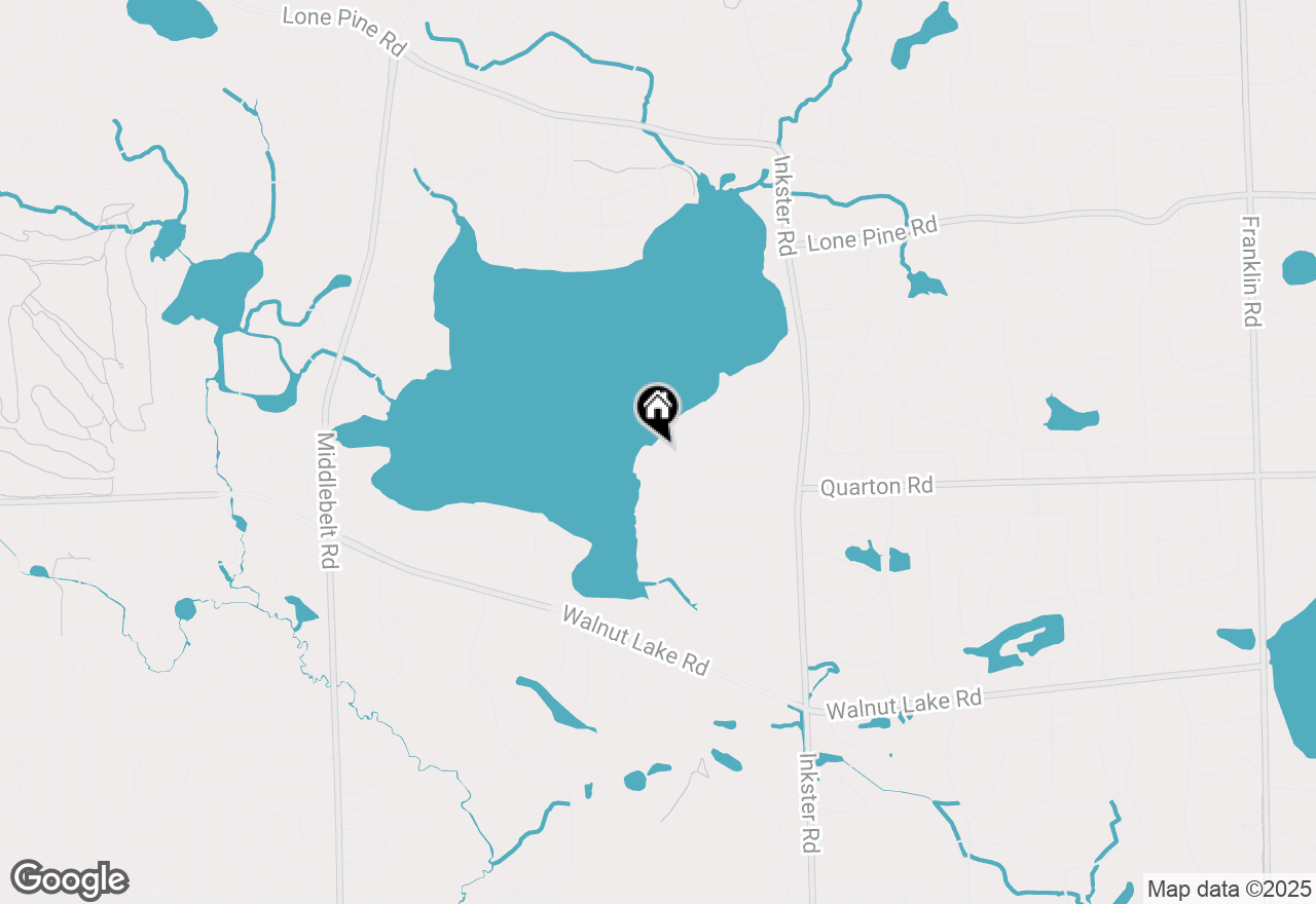 Map of 5498 Putnam Drive, West Bloomfield Twp, MI 48323