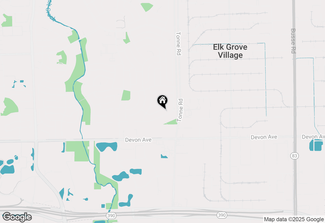 Map of 601 Sycamore Drive, Elk Grove Village, IL 60007