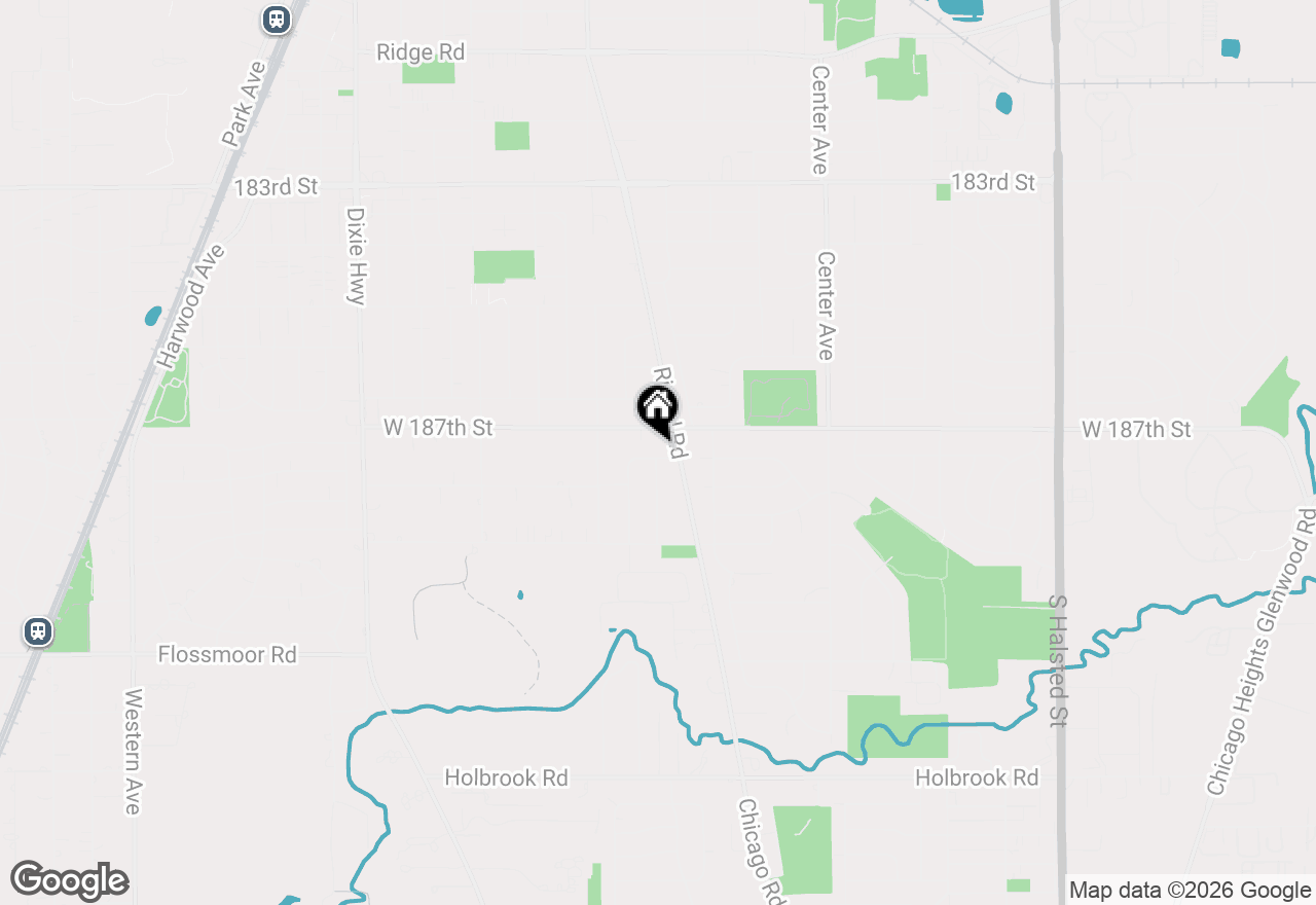 Map of 1500 Carson Drive, Homewood, IL 60430