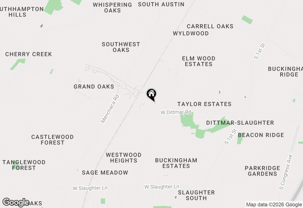 Map of 1201 Viola Lee Ln, Austin, TX 78745