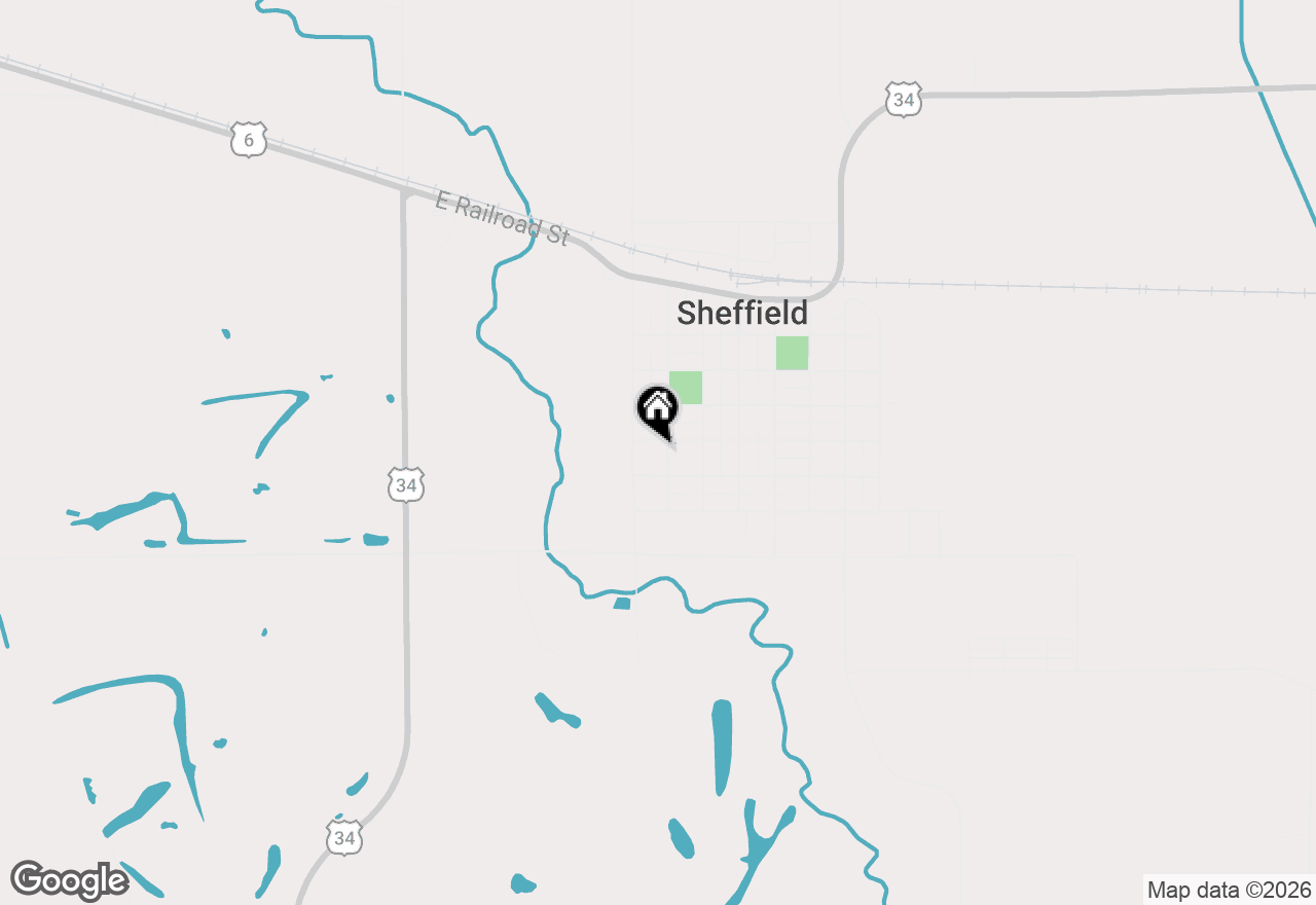 Map of 515 S Park Street, Sheffield, IL 61361