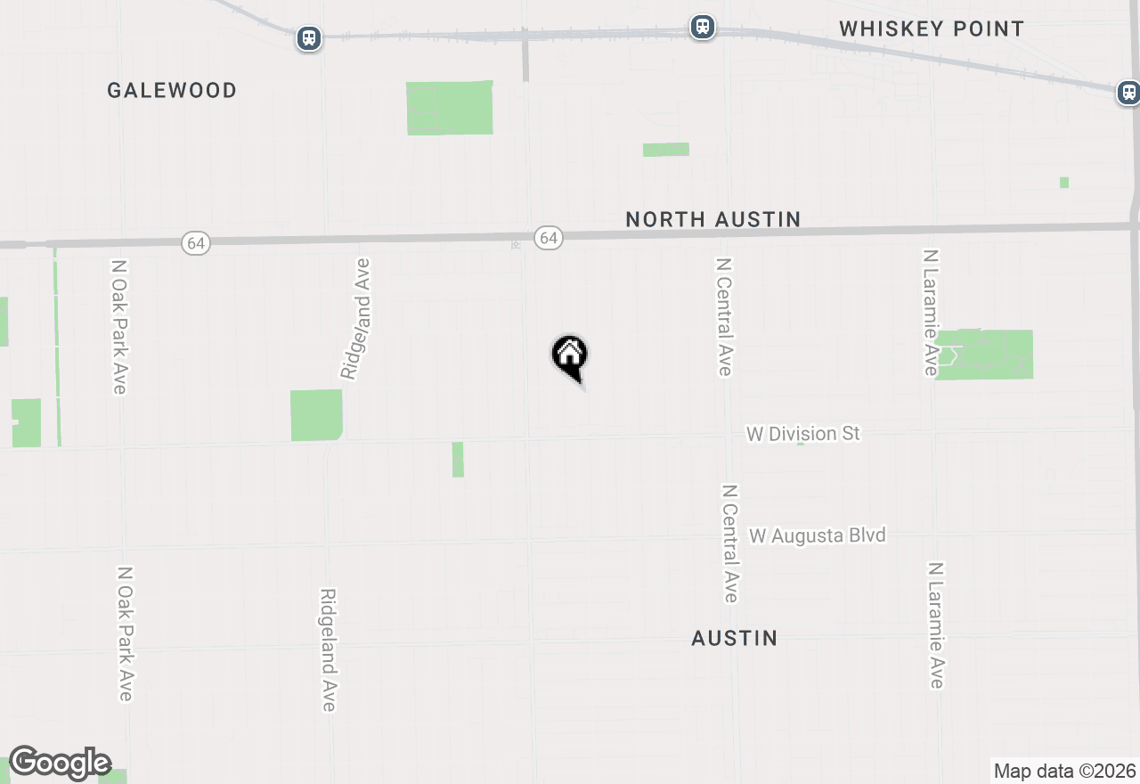 Map of 1258 N Mayfield Avenue, Chicago, IL 60651