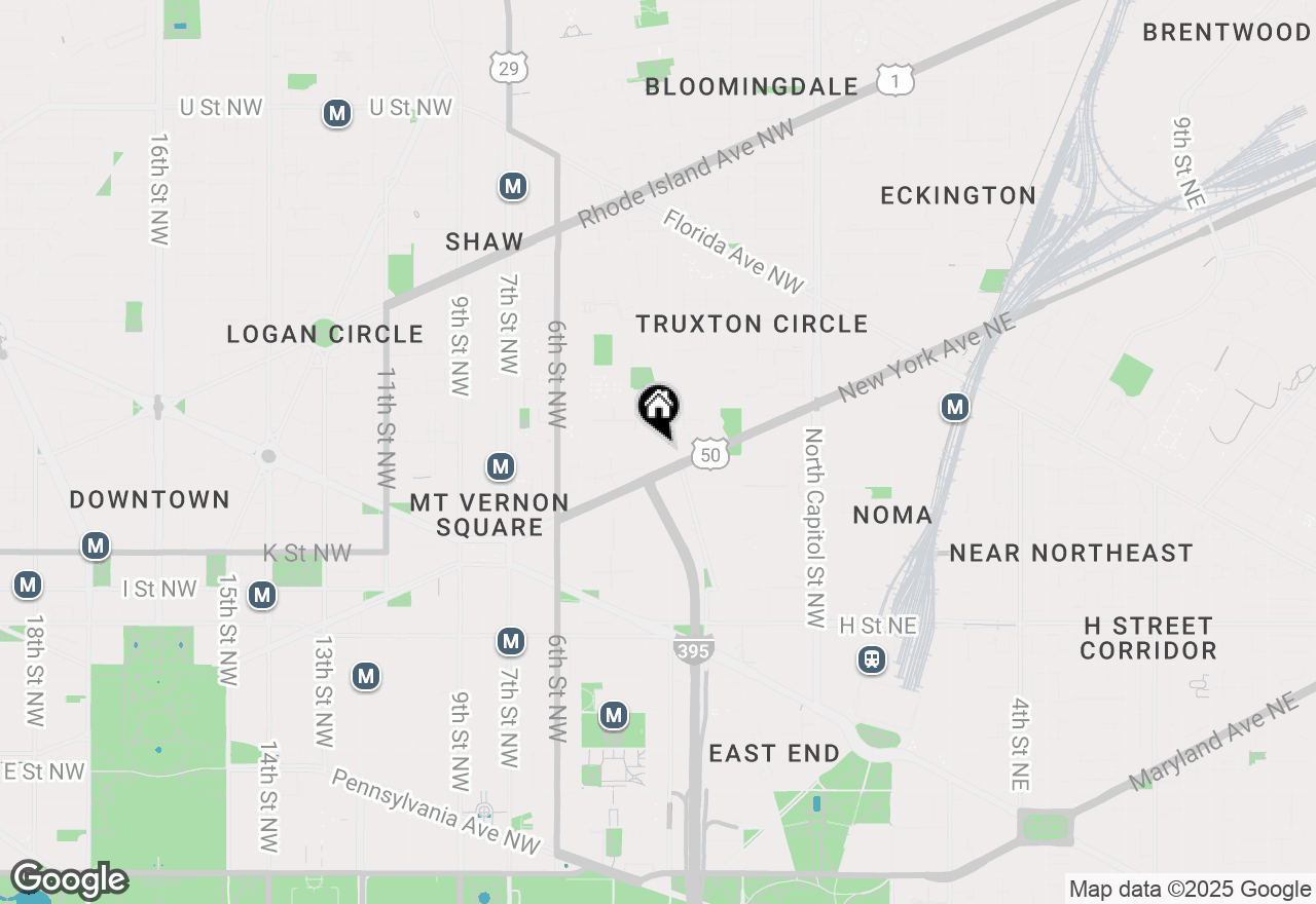 Map of 309 M Street Nw #TOWNHOME B, Washington, DC 20001