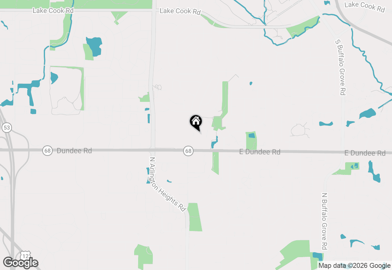 Map of 760 Weidner Road #107, Buffalo Grove, IL 60089