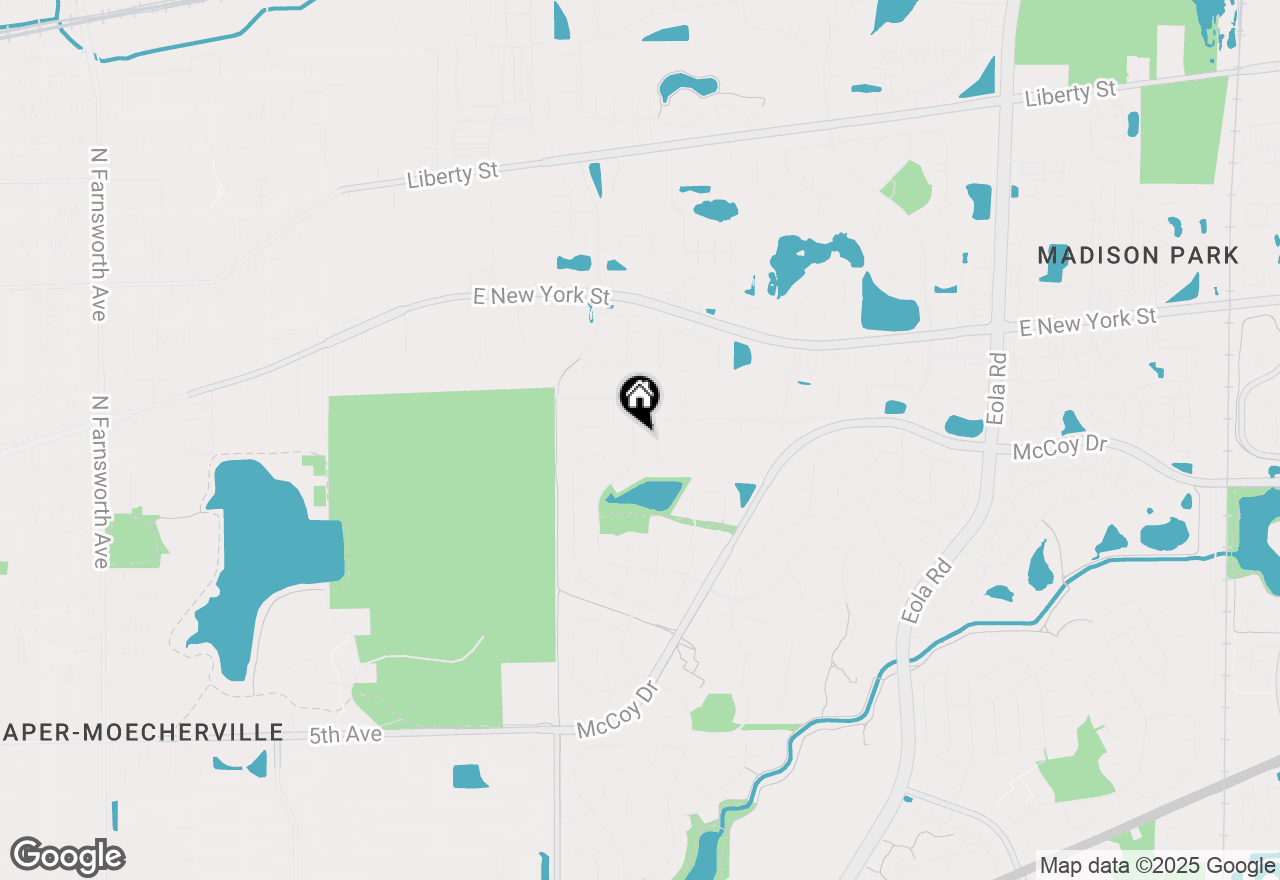 Map of 2248 Cheshire Drive, Aurora, IL 60502