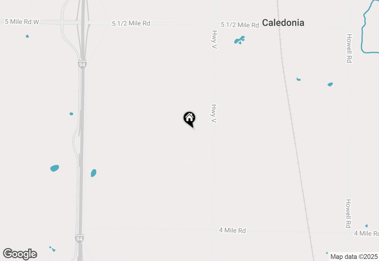 Map of 5780 Stefanie Way, Caledonia, WI 53108