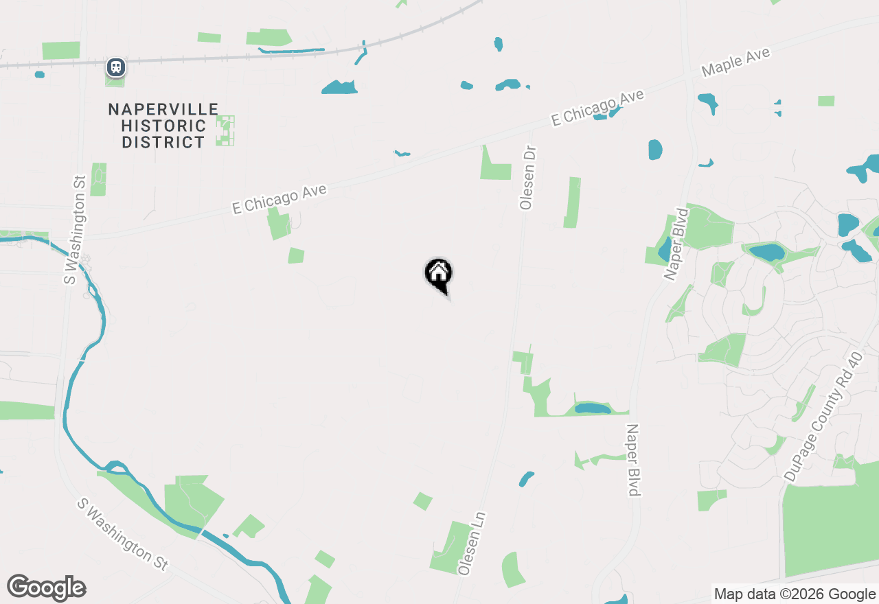 Map of 1160 Cheshire Avenue, Naperville, IL 60540