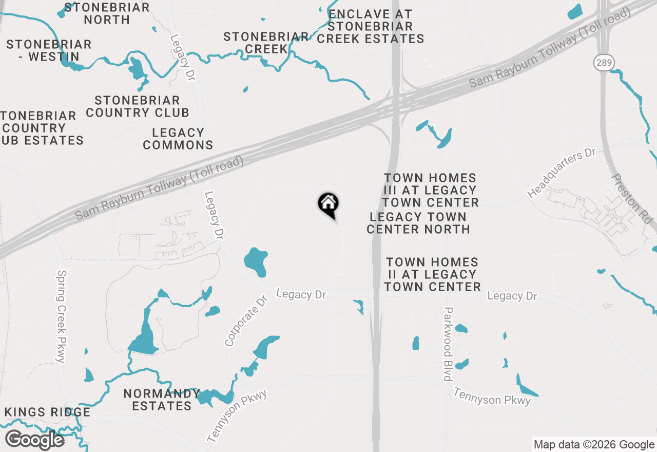 Map of 6129 Echelon Way, Plano, TX 75024