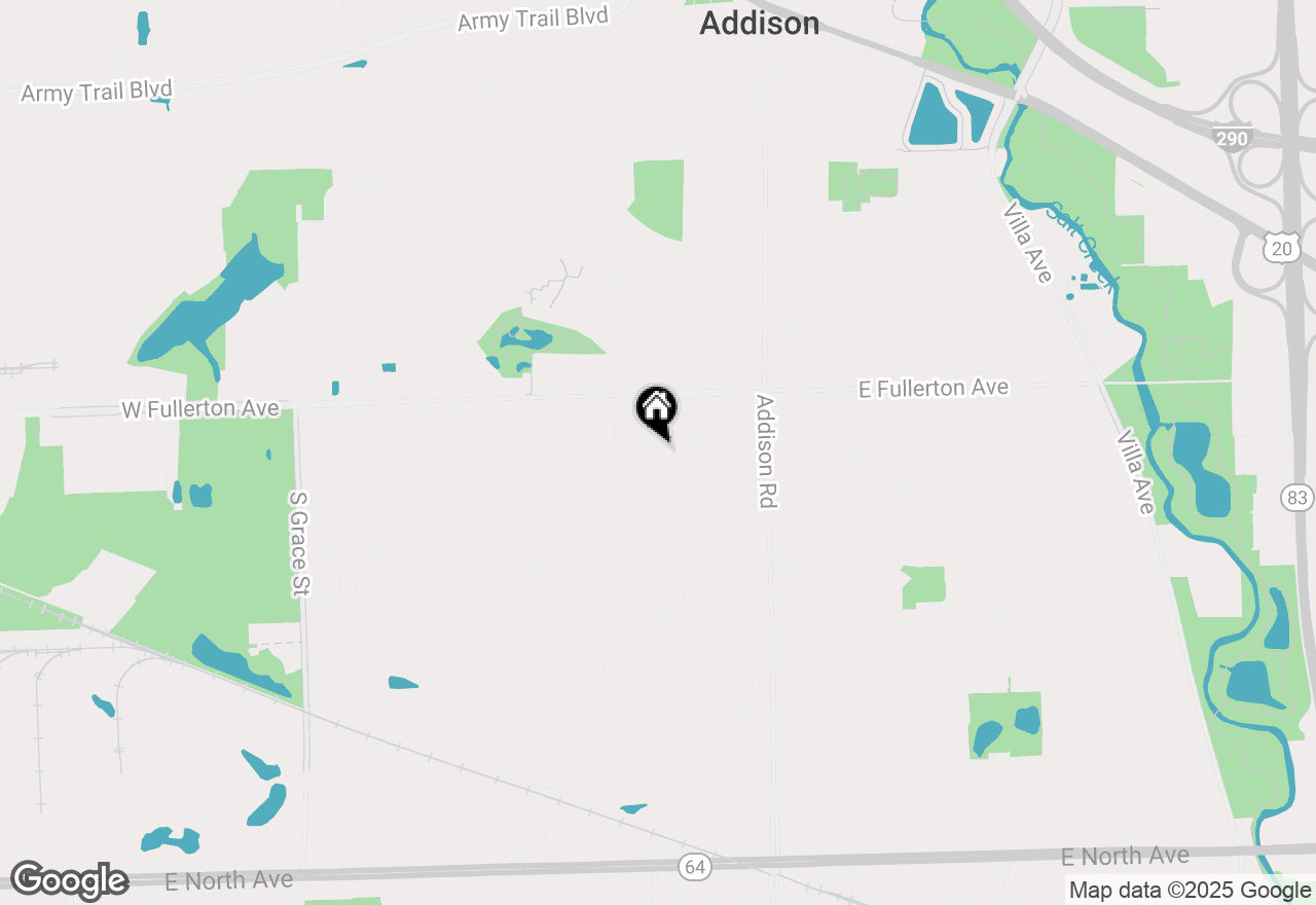 Map of 503 S Westgate Street, Addison, IL 60101