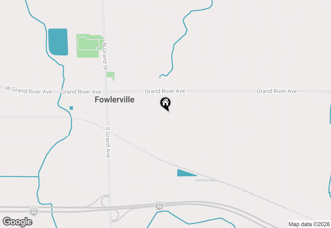 Map of 809 Brower Road, Fowlerville, MI 48836