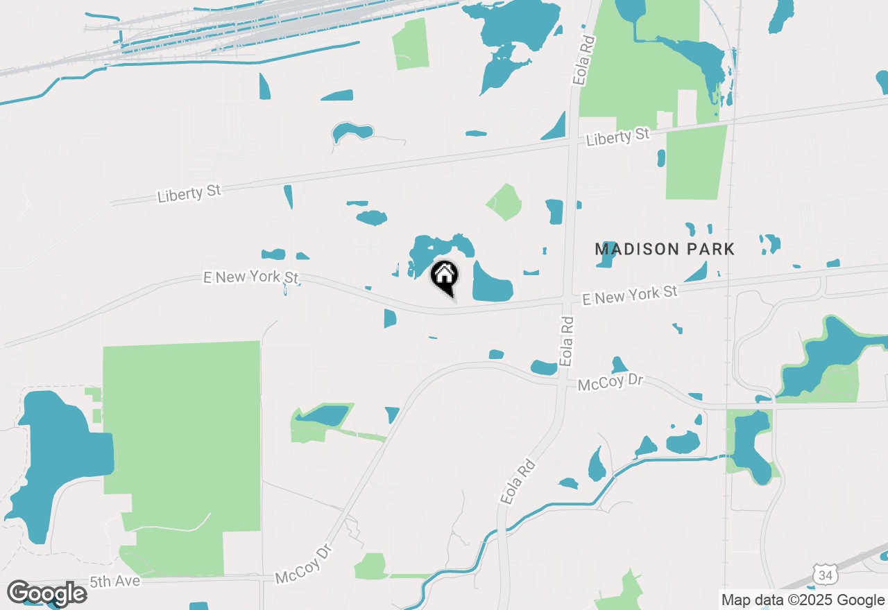 Map of 480 Vaughn Circle, Aurora, IL 60502