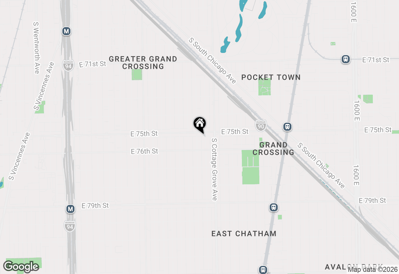 Map of 7513 S Langley Avenue, Chicago, IL 60619