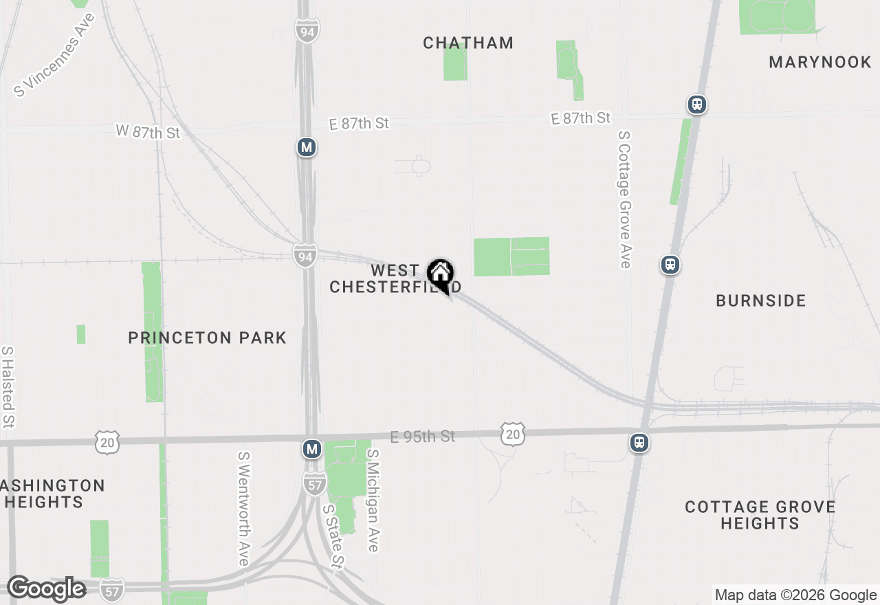Map of 9171 S Burnside Avenue, Chicago, IL 60619