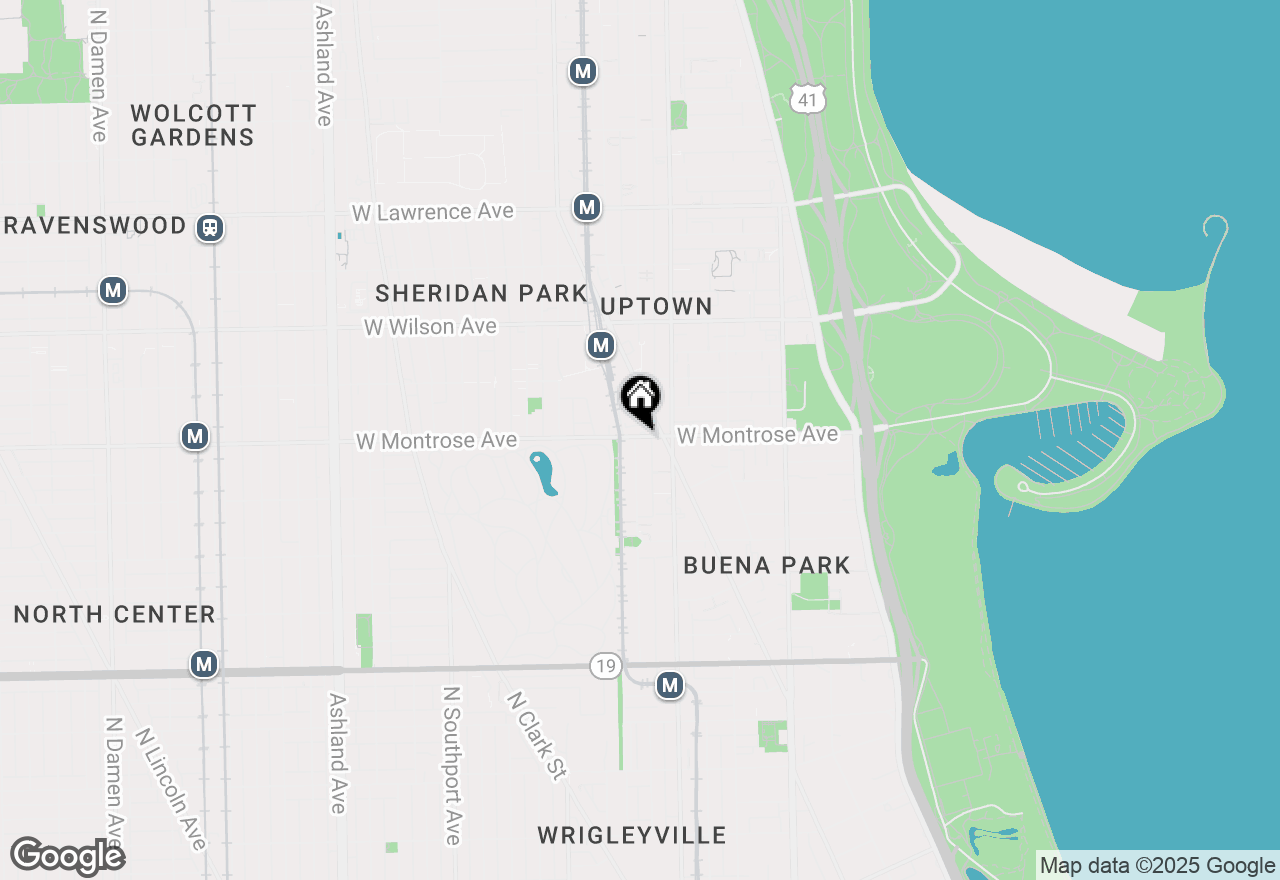 Map of 4363 N Kenmore Avenue #510, Chicago, IL 60613