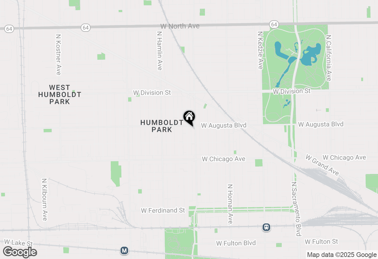 Map of 949 N Monticello Avenue, Chicago, IL 60651