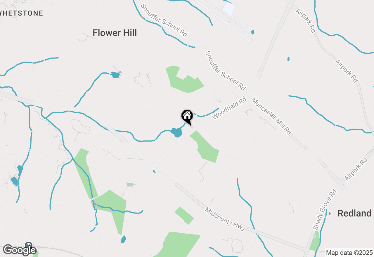 Map of 18302 Streamside Drive #101, Gaithersburg, MD 20879