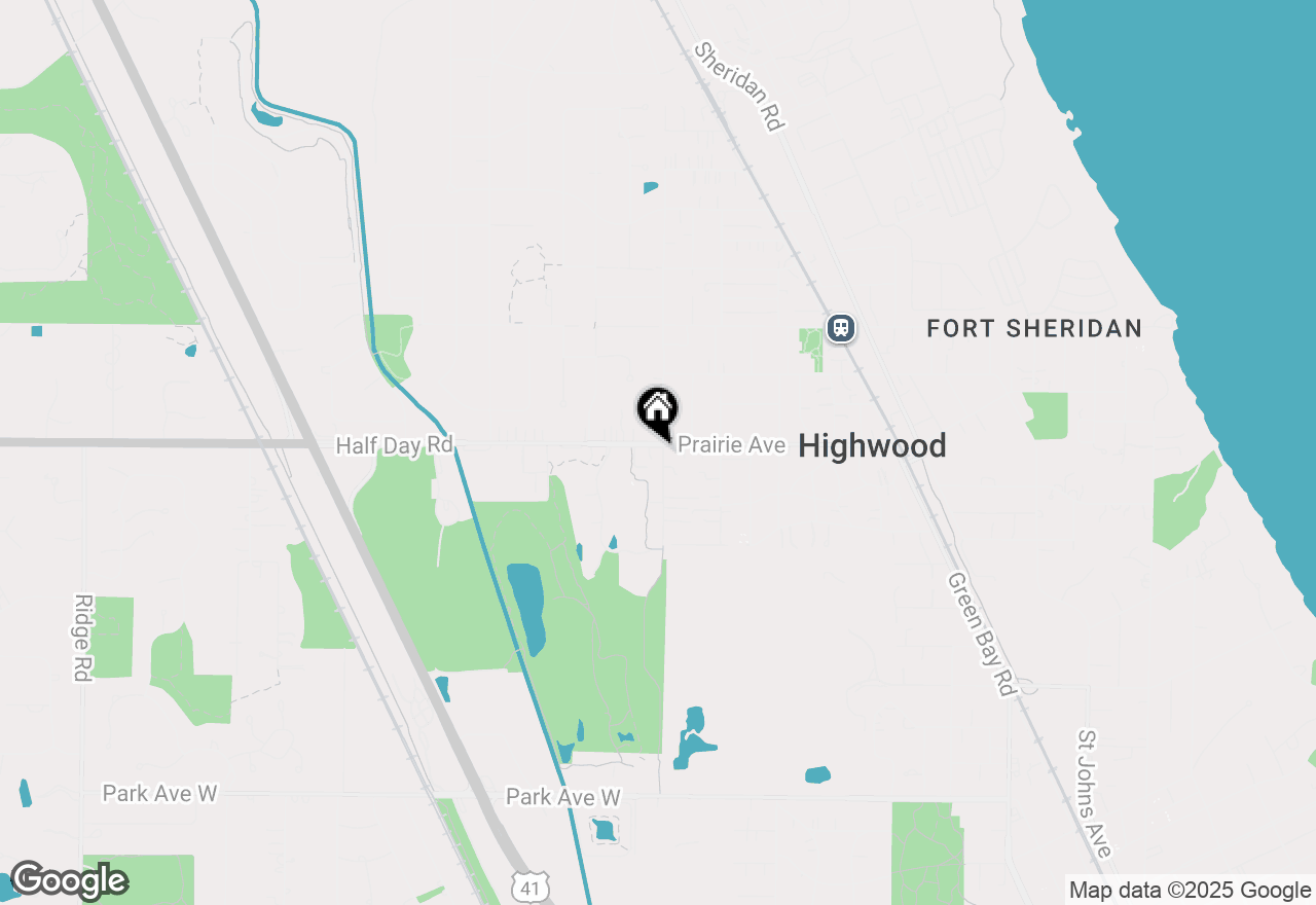 Map of 850 Half Day Road, Highland Park, IL 60035