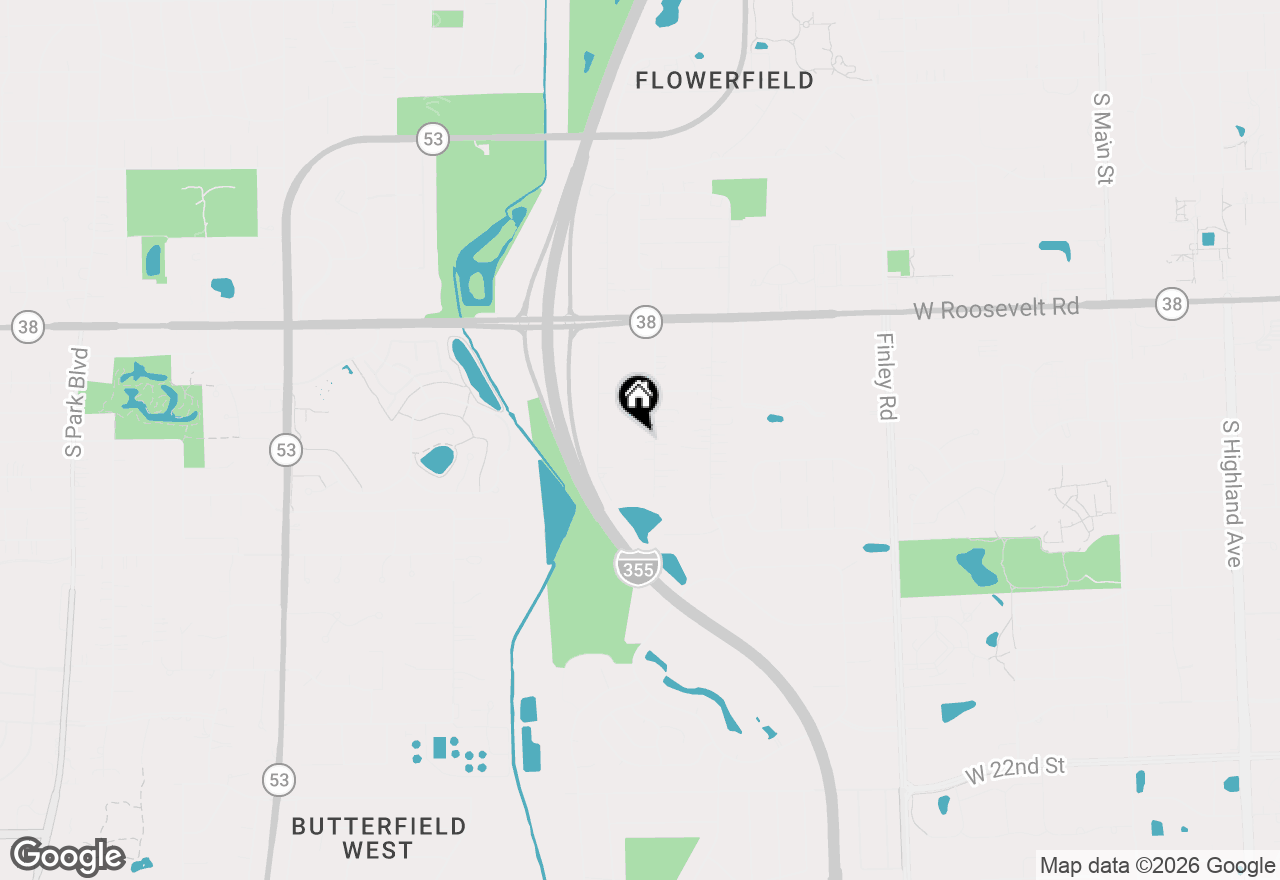 Map of 1S210 Lawler Avenue, Lombard, IL 60148
