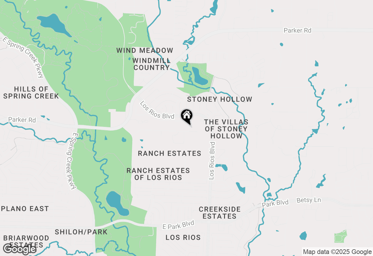 Map of 3921 Ridgetop Lane, Plano, TX 75074