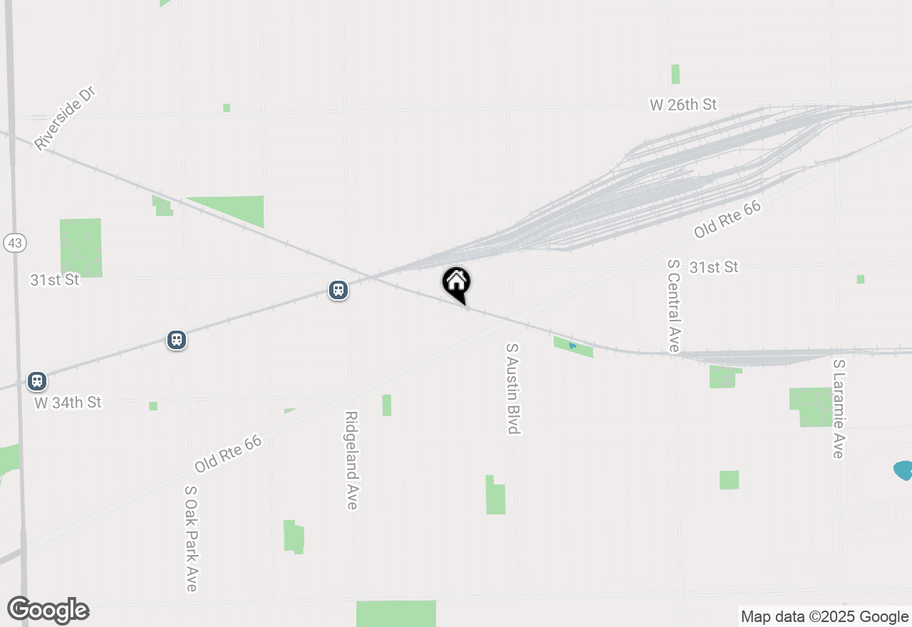 Map of 3201 S 61st Court, Cicero, IL 60804